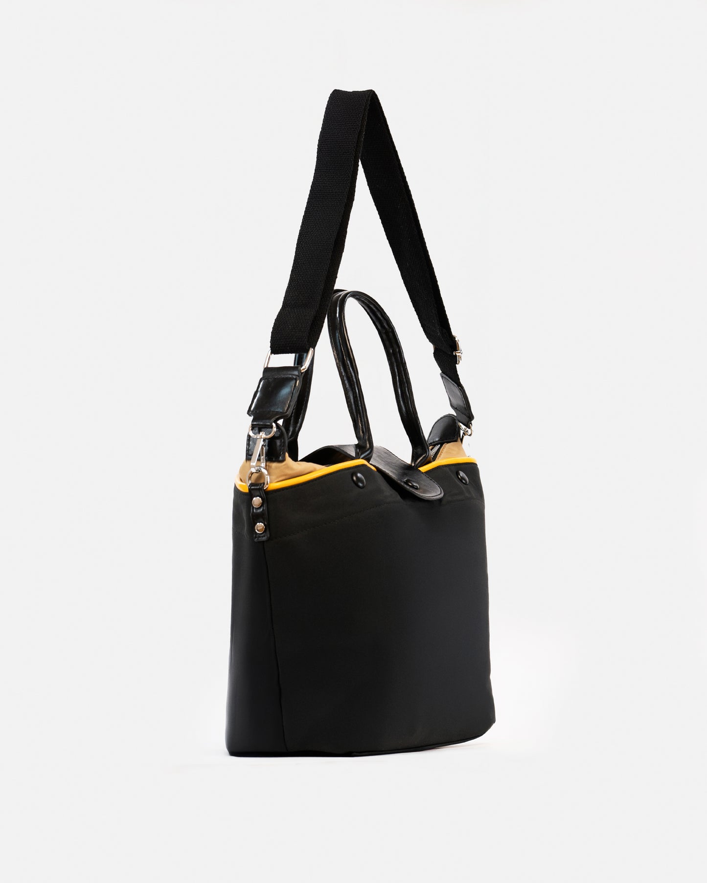 Ladies' Tote bag with nylon flap in different colors