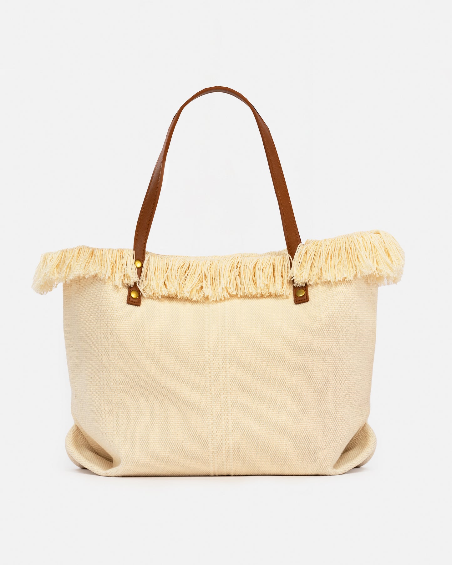 Bolso shopper dama beige verano