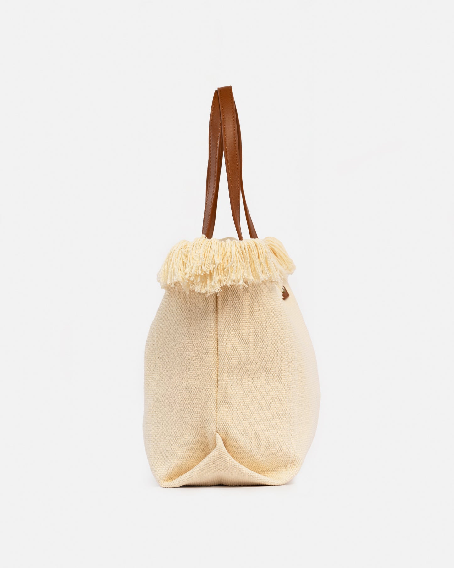 Bolso shopper dama beige verano