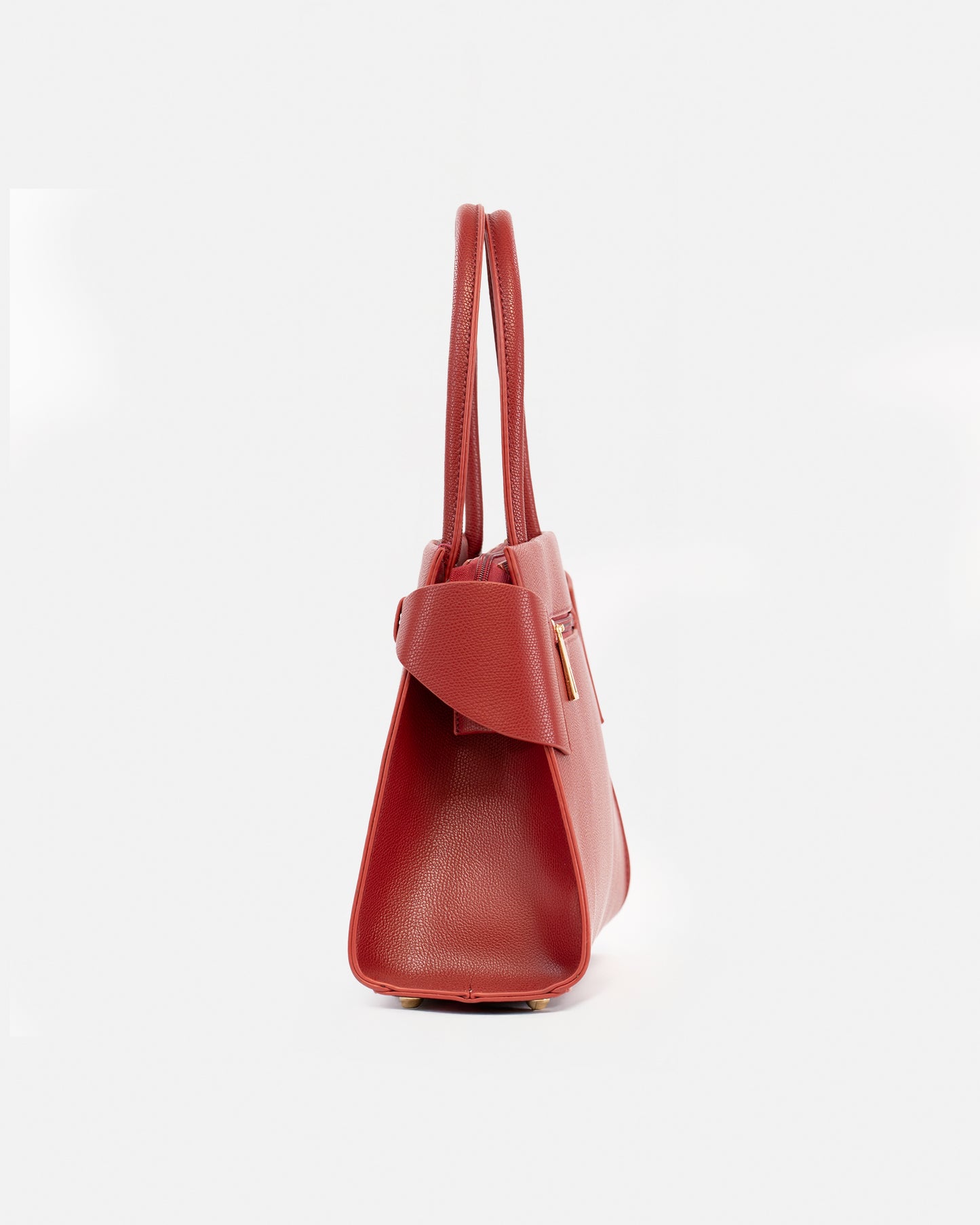 Bolso de Mano con Correa Ajustable y Cierre Metálico Decorativo