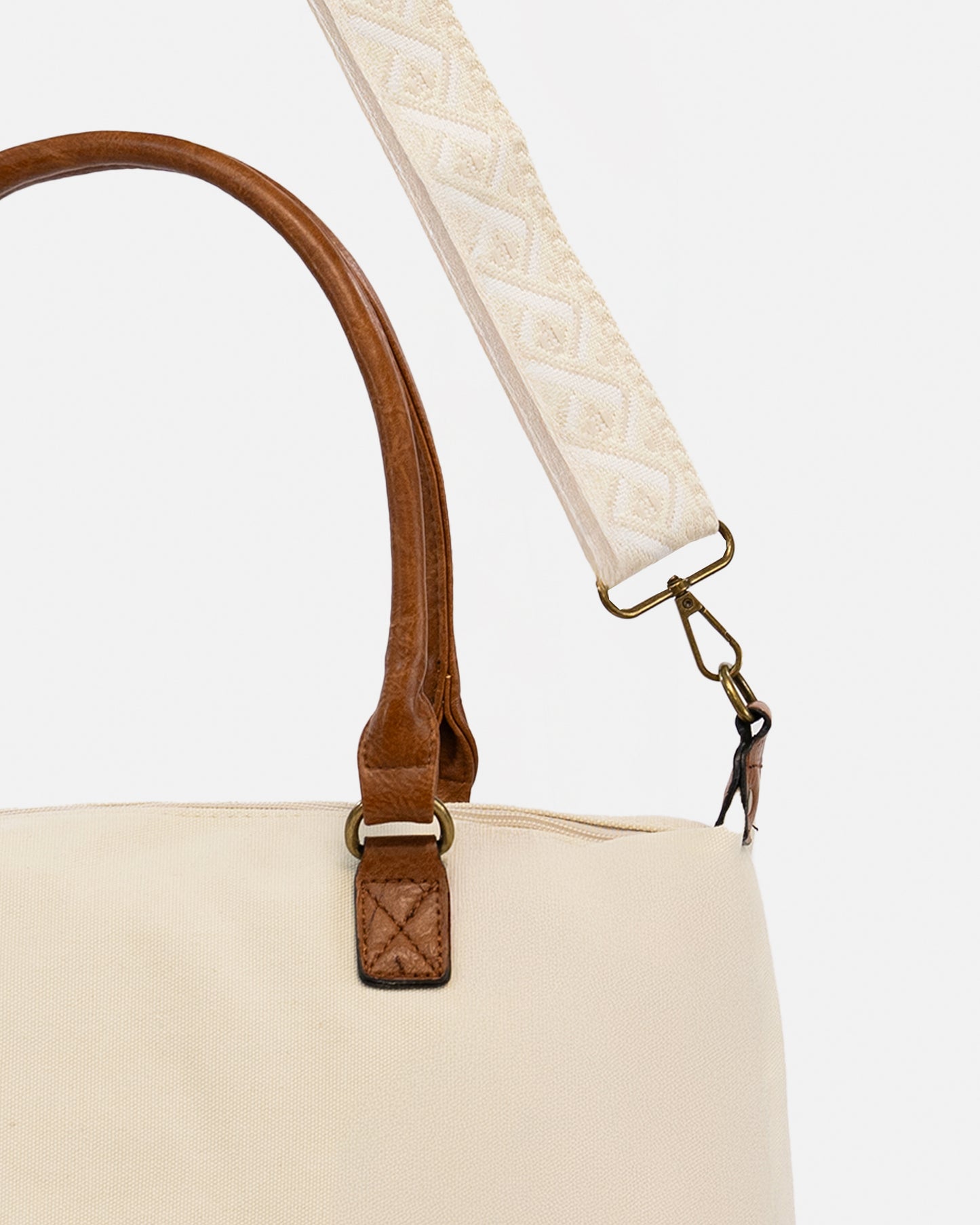 Bolso de mano y hombro con asa extraible