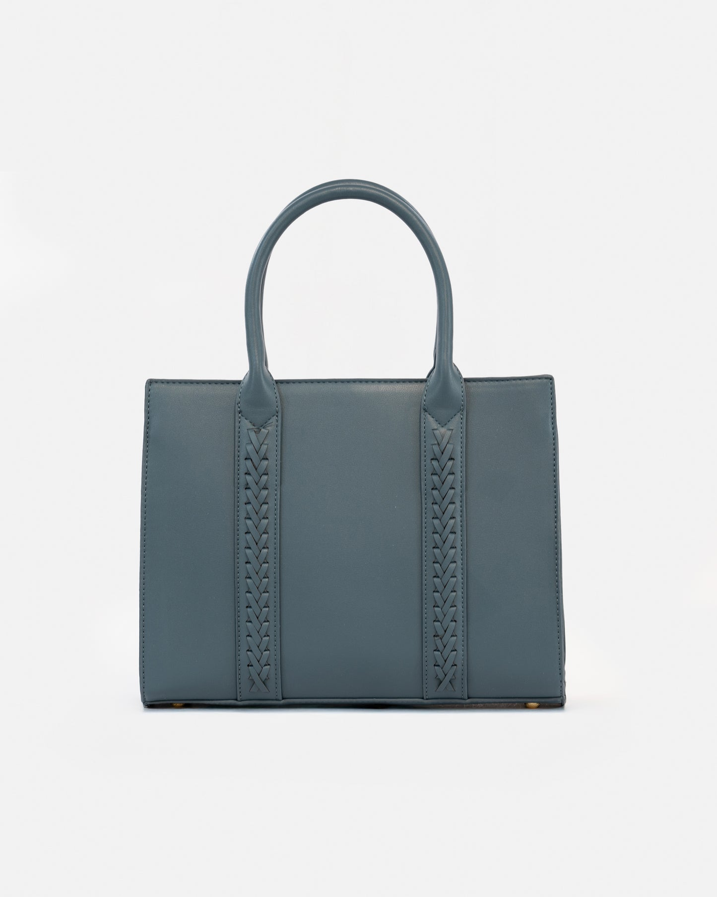 Bolso Shopper con Diseño Trenzado y Asa Larga extraible