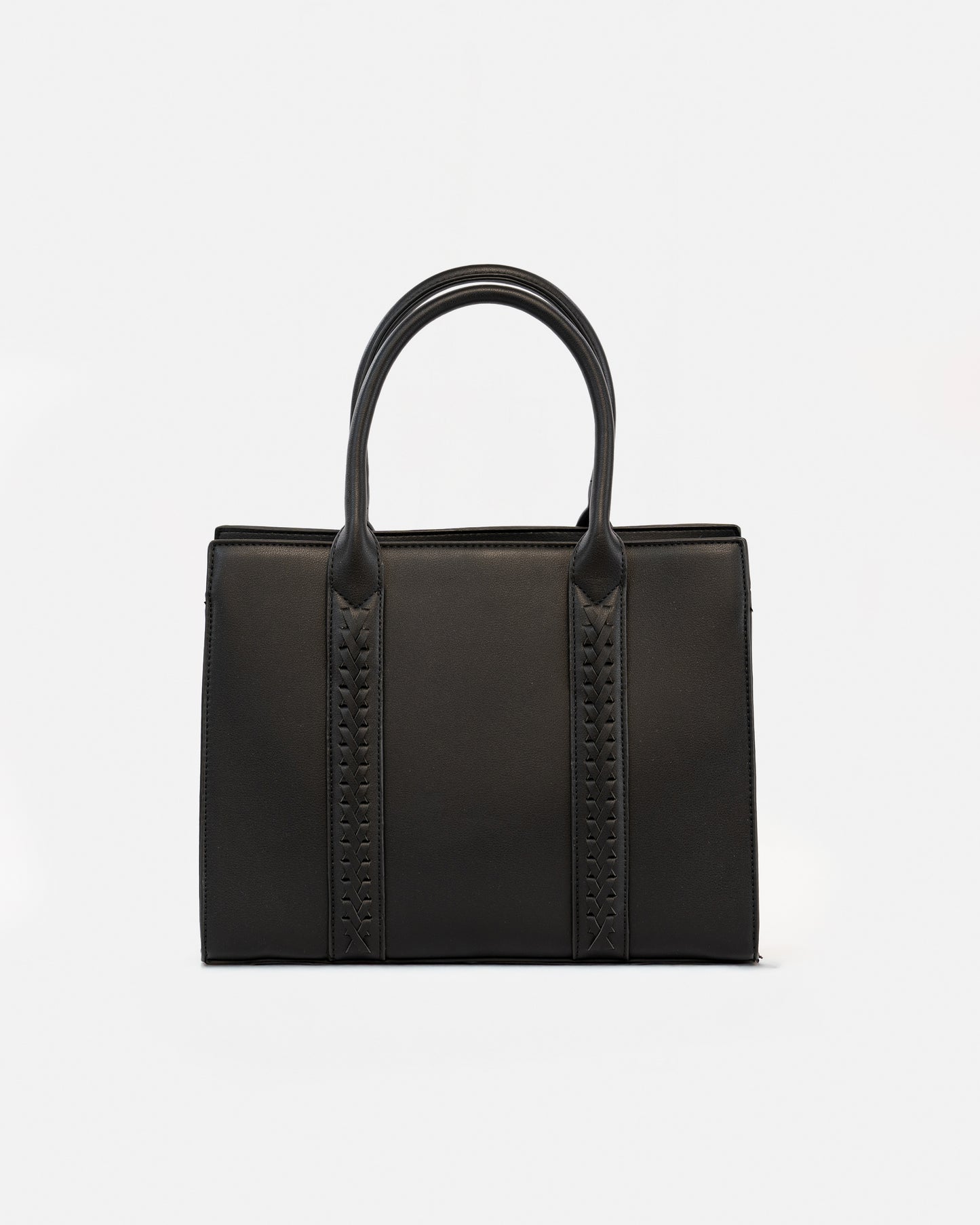 Bolso Shopper con Diseño Trenzado y Asa Larga extraible