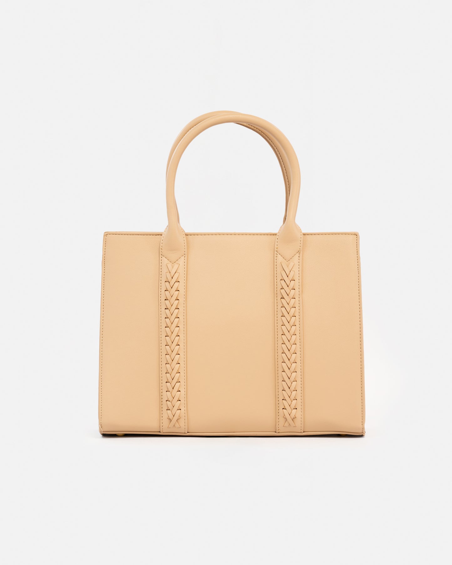 Bolso Shopper con Diseño Trenzado y Asa Larga extraible
