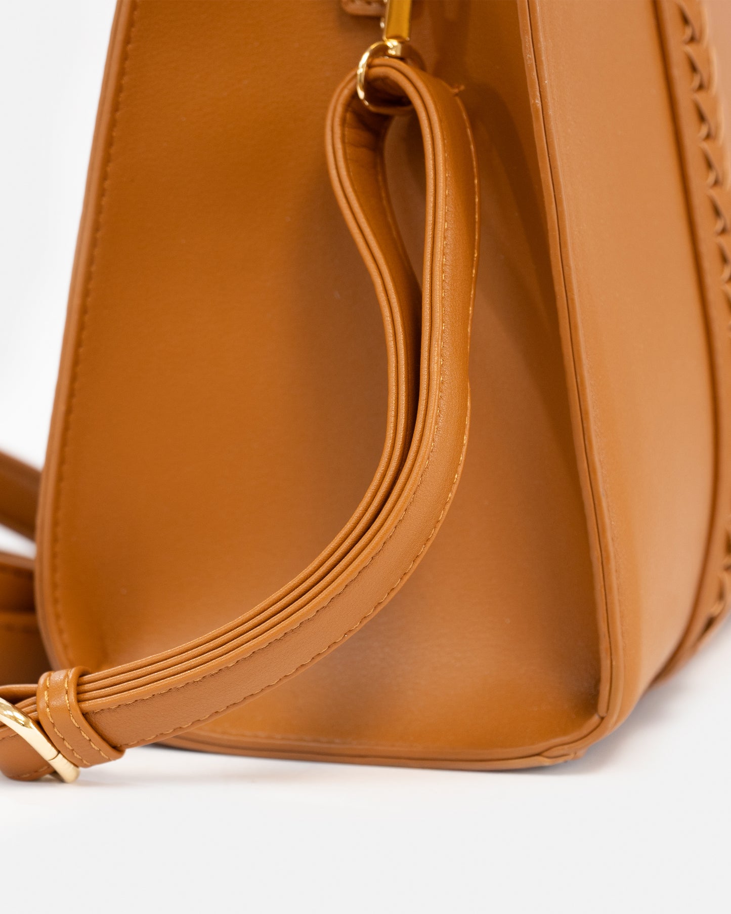Bolso Shopper con Diseño Trenzado y Asa Larga extraible