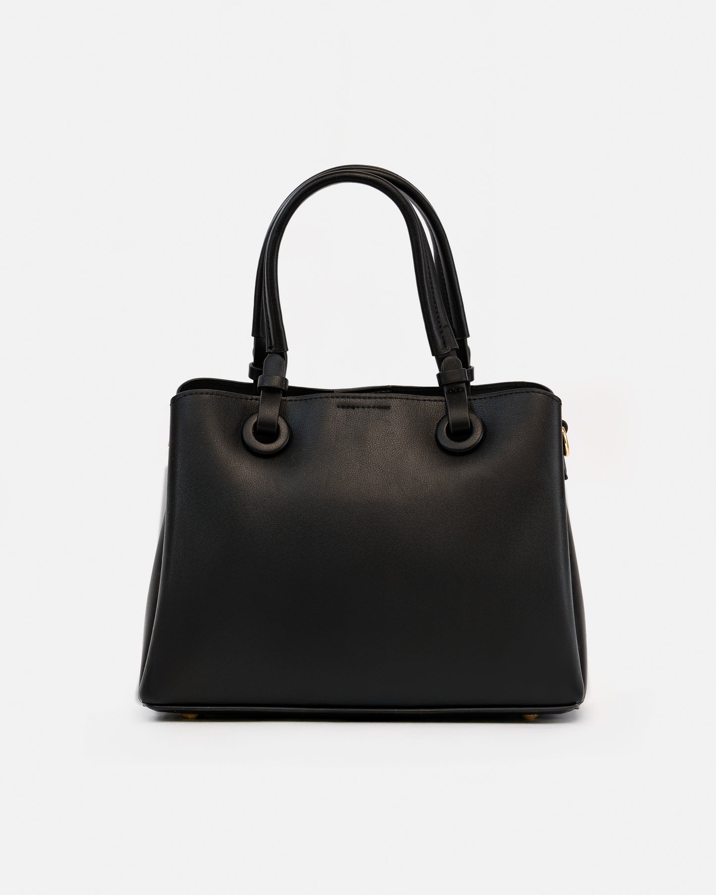 Elegant Handbag with Double Handles and Adjustable Shoulder Strap