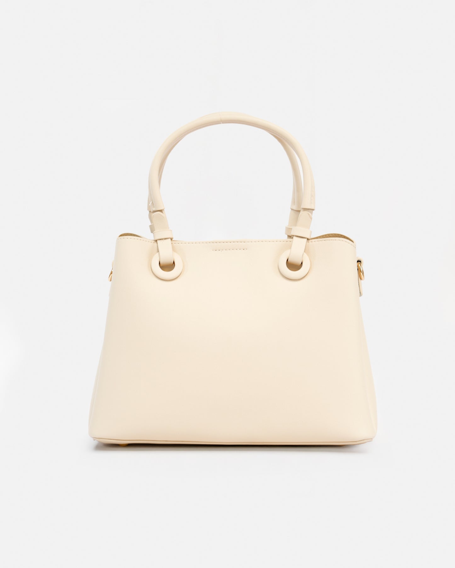 Elegant Handbag with Double Handles and Adjustable Shoulder Strap