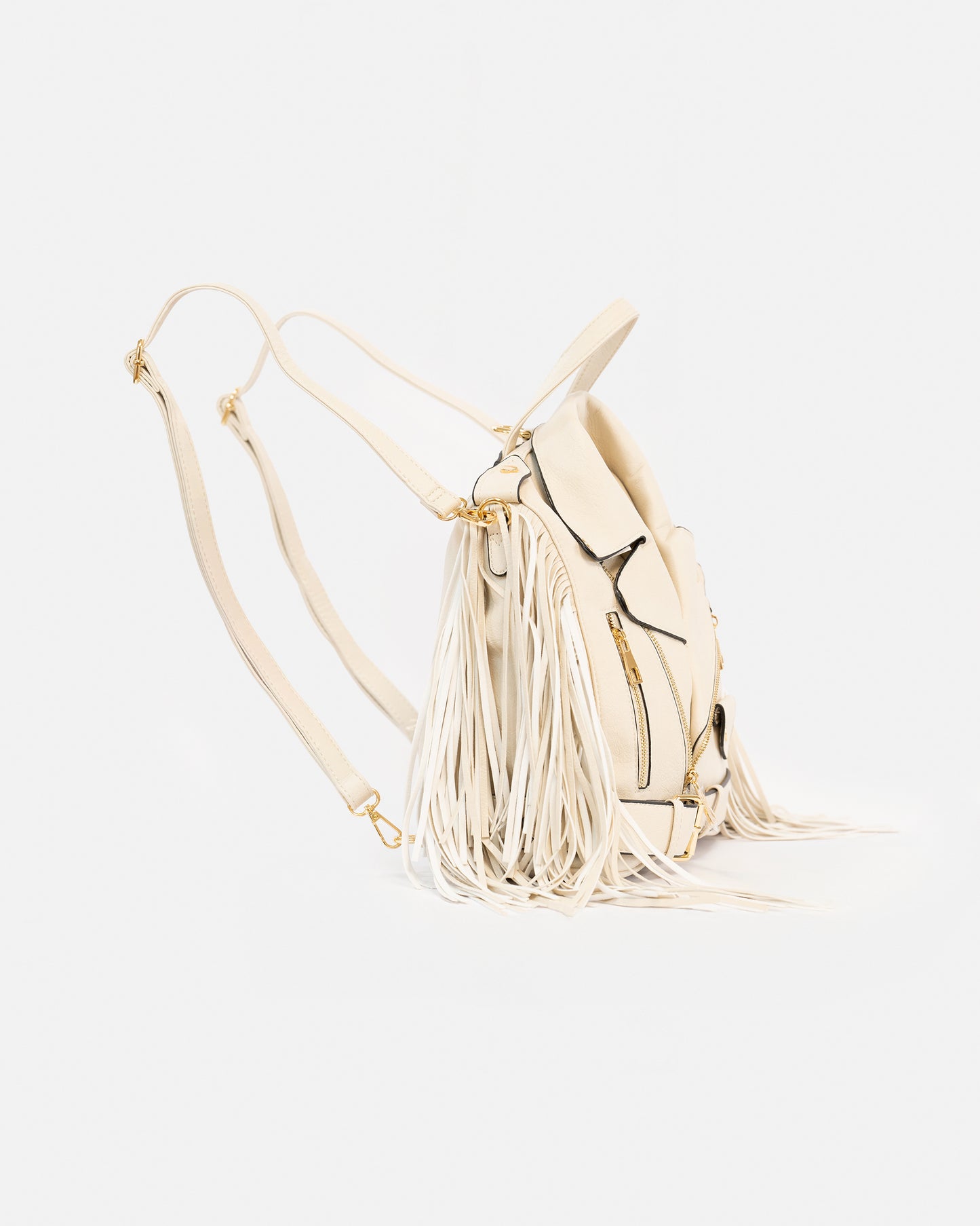Mochila de Mujer con Estilo Motero y Flecos – Diseño Único y Atemporal