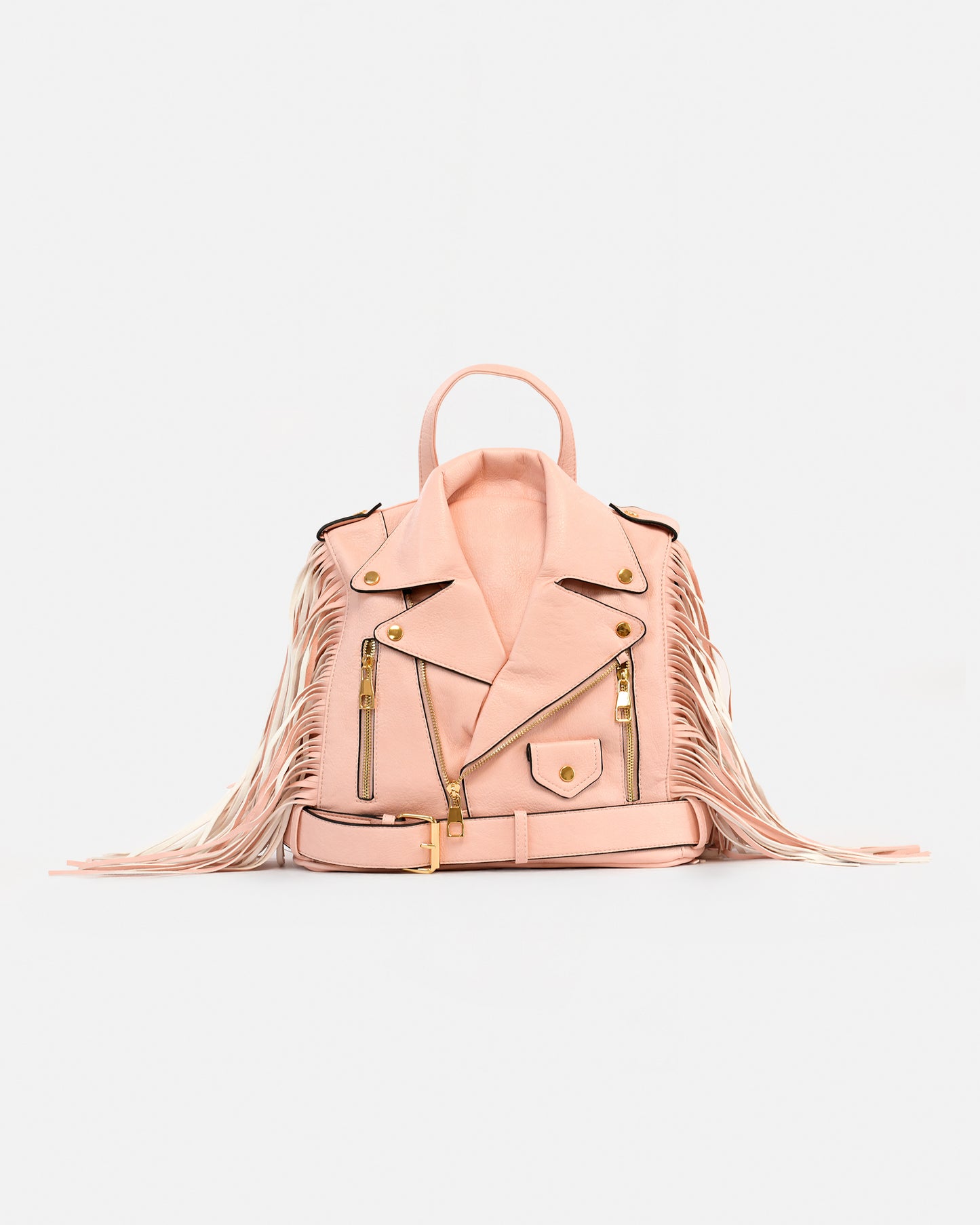 Mochila de Mujer con Estilo Motero y Flecos – Diseño Único y Atemporal