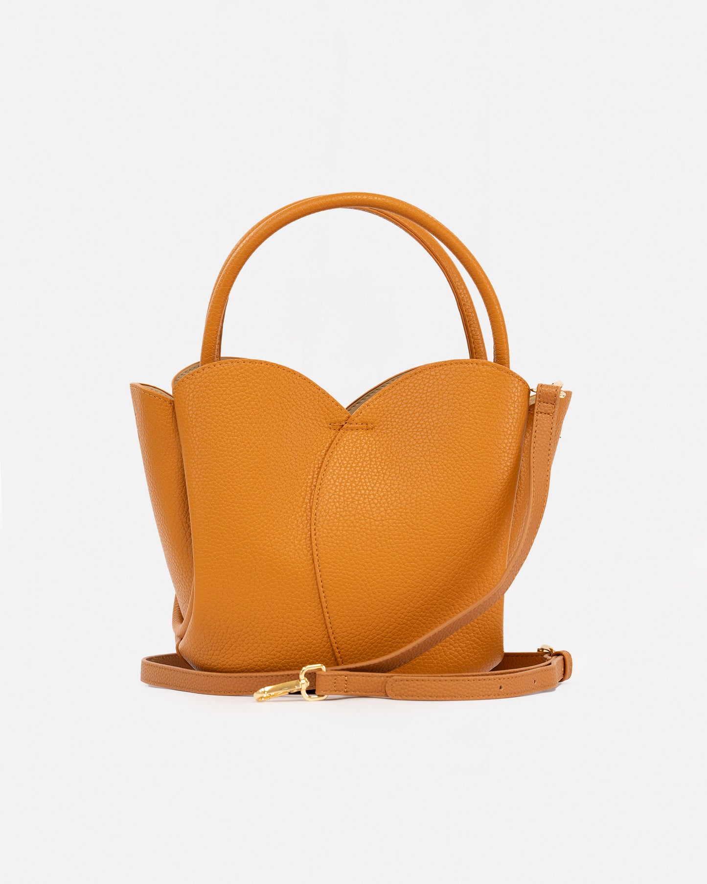 Bolso de Mano con Diseño de Flor y Neceser Interior – Estilo Elegante y Funcional