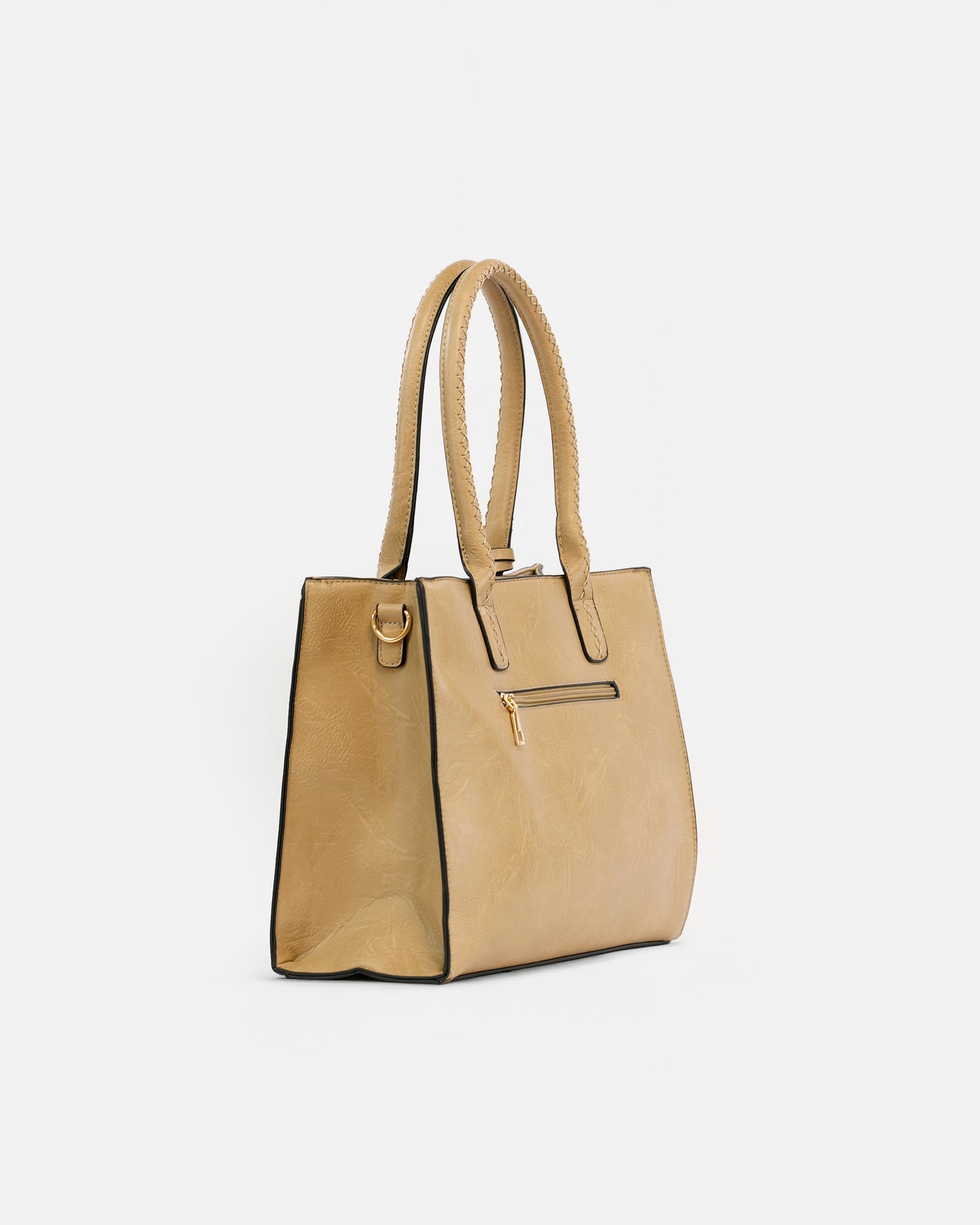 Set de Bolsos 3 en 1 con Diseño Trenzado y Bolsos Adicionales
