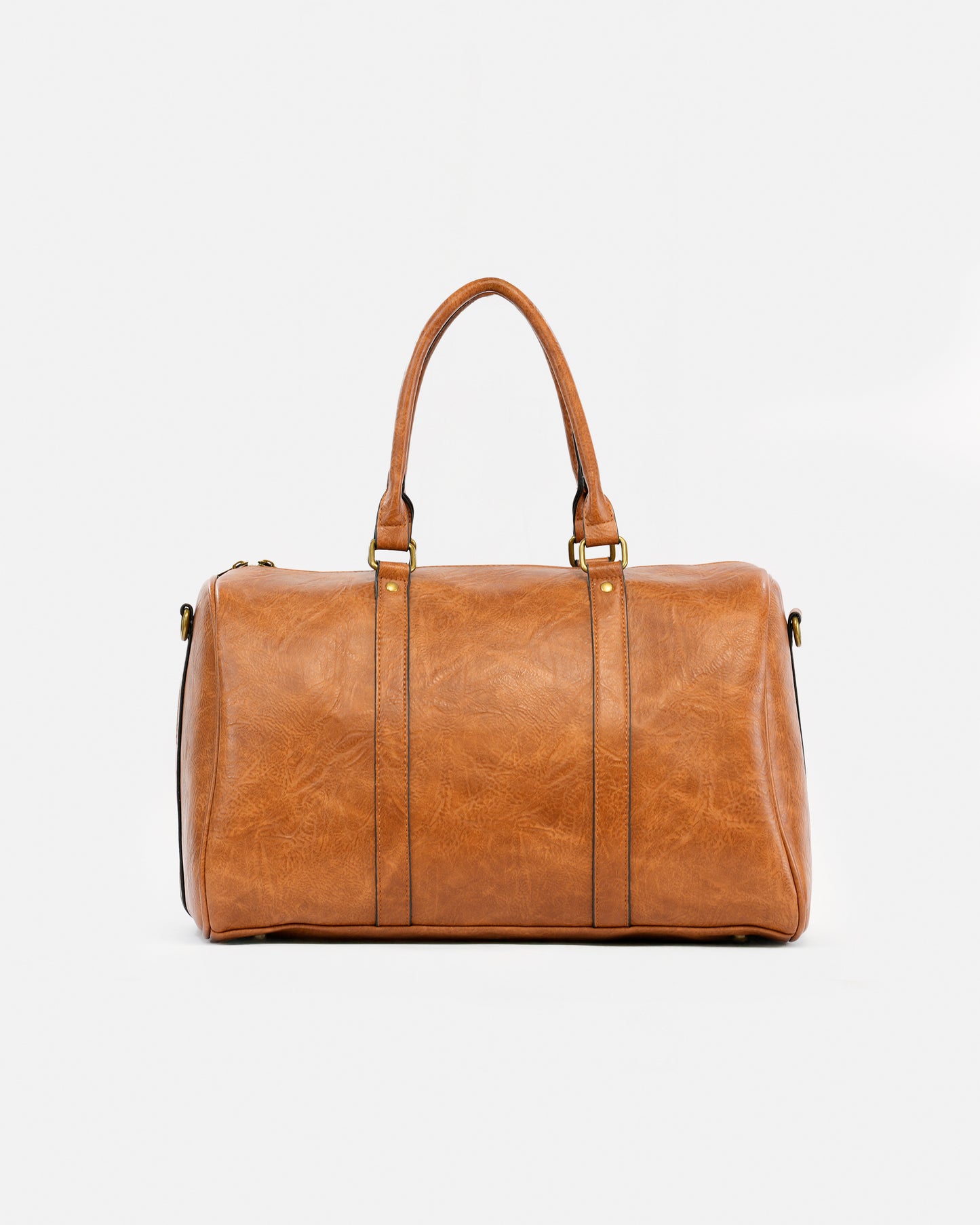 Bolso de Viaje Texturizado con Doble Asa y Bandolera Ajustable