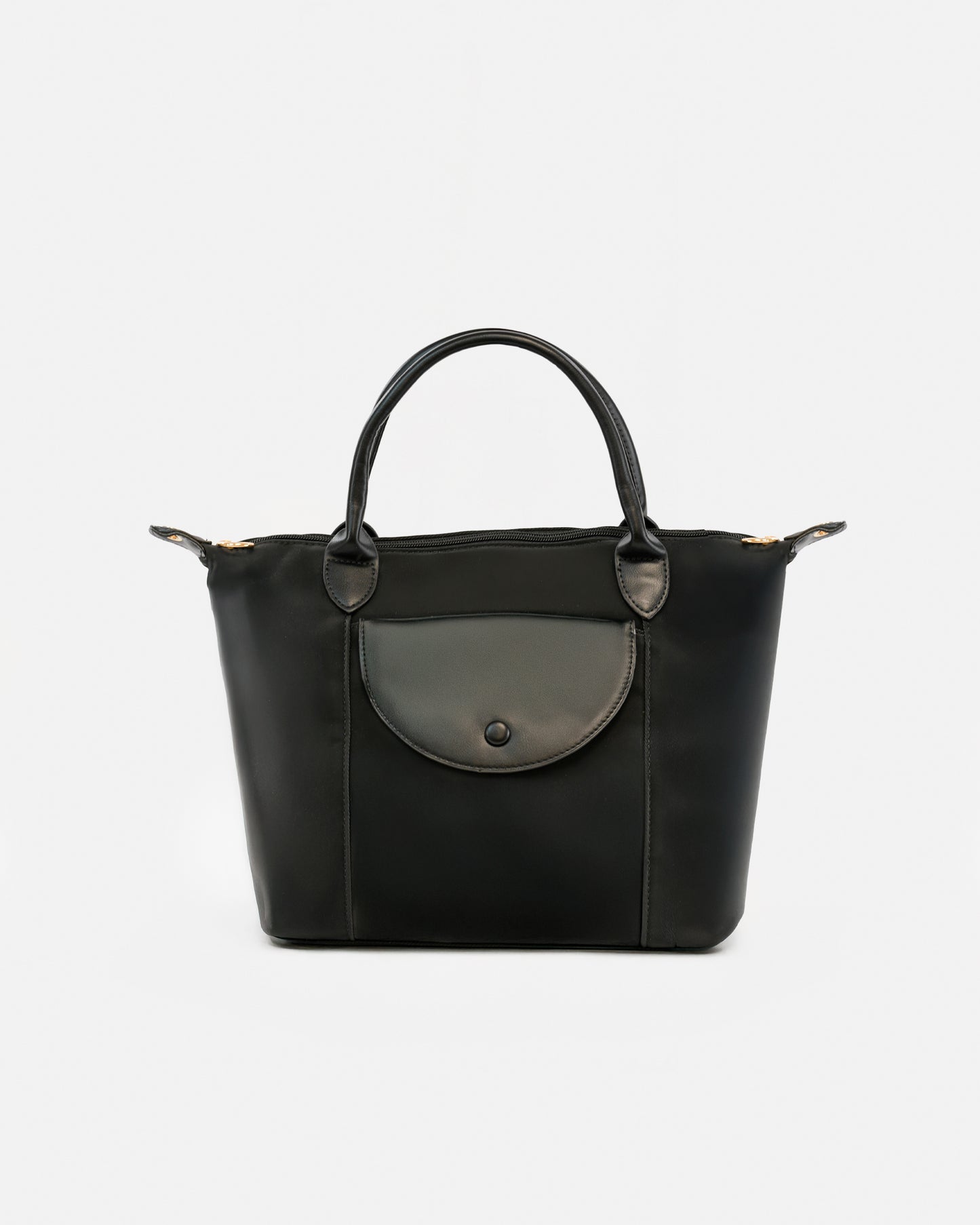 Bolso Tote Nylon con doble Asa fija y asa extraible