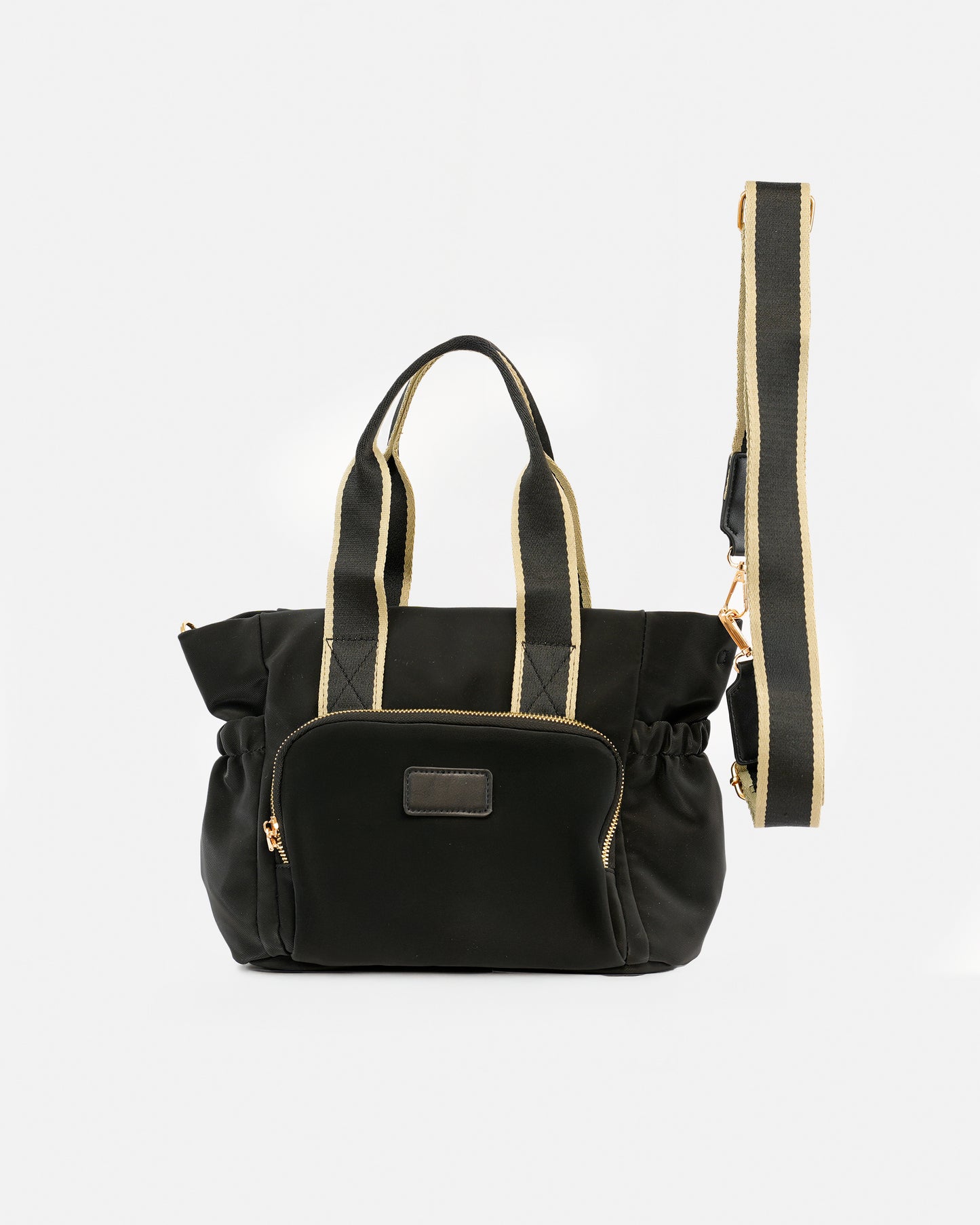 Bolso Tote de Nylon Impermeable con Correa Extraíble