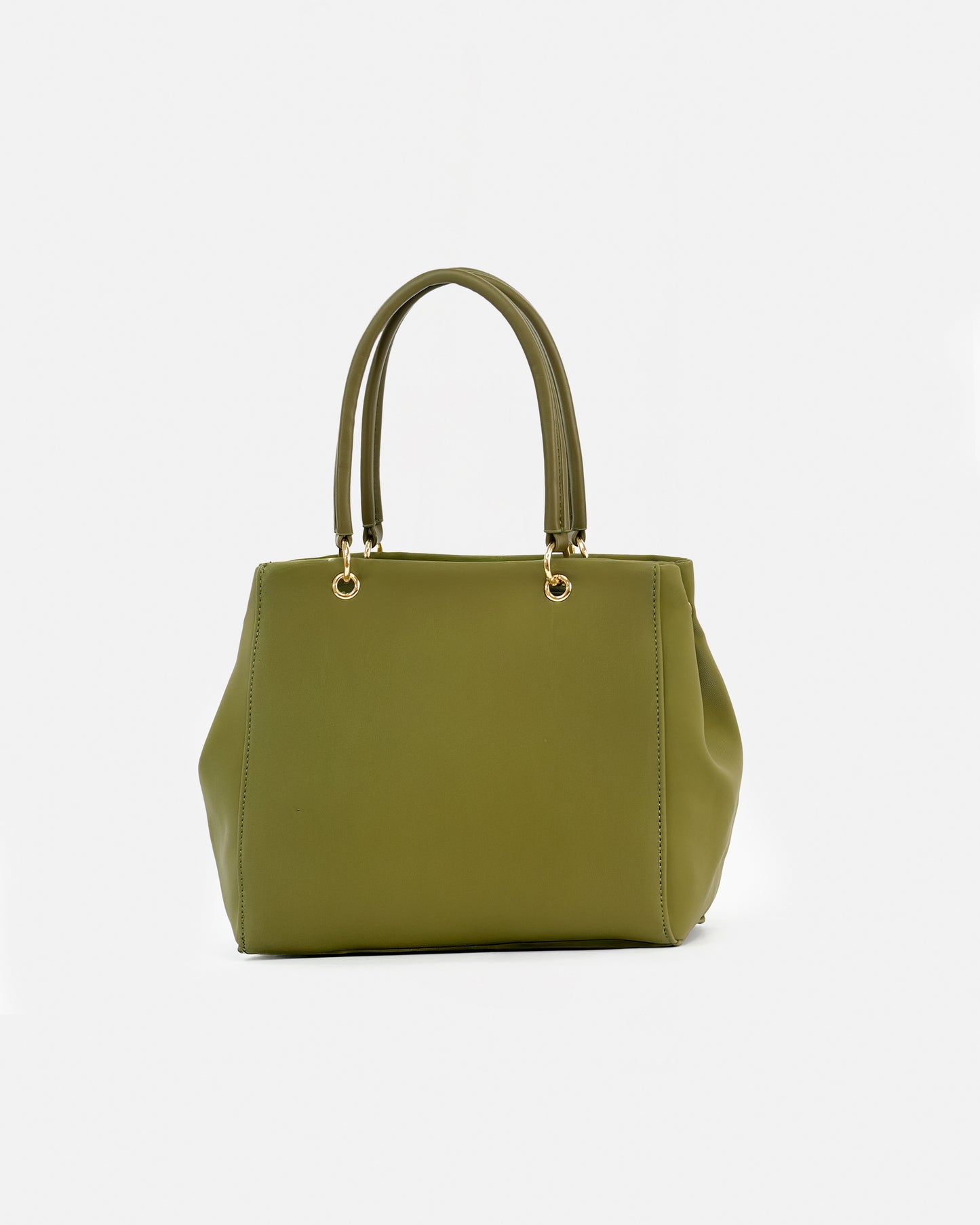 Casual Handbag with Exterior Pocket and Adjustable Strap