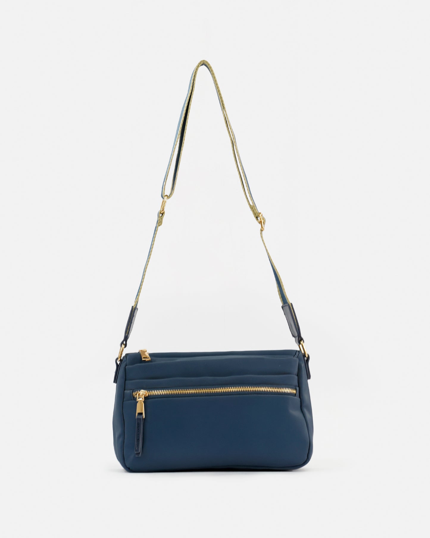 Nylon Sports Crossbody Bag with Adjustable Strap