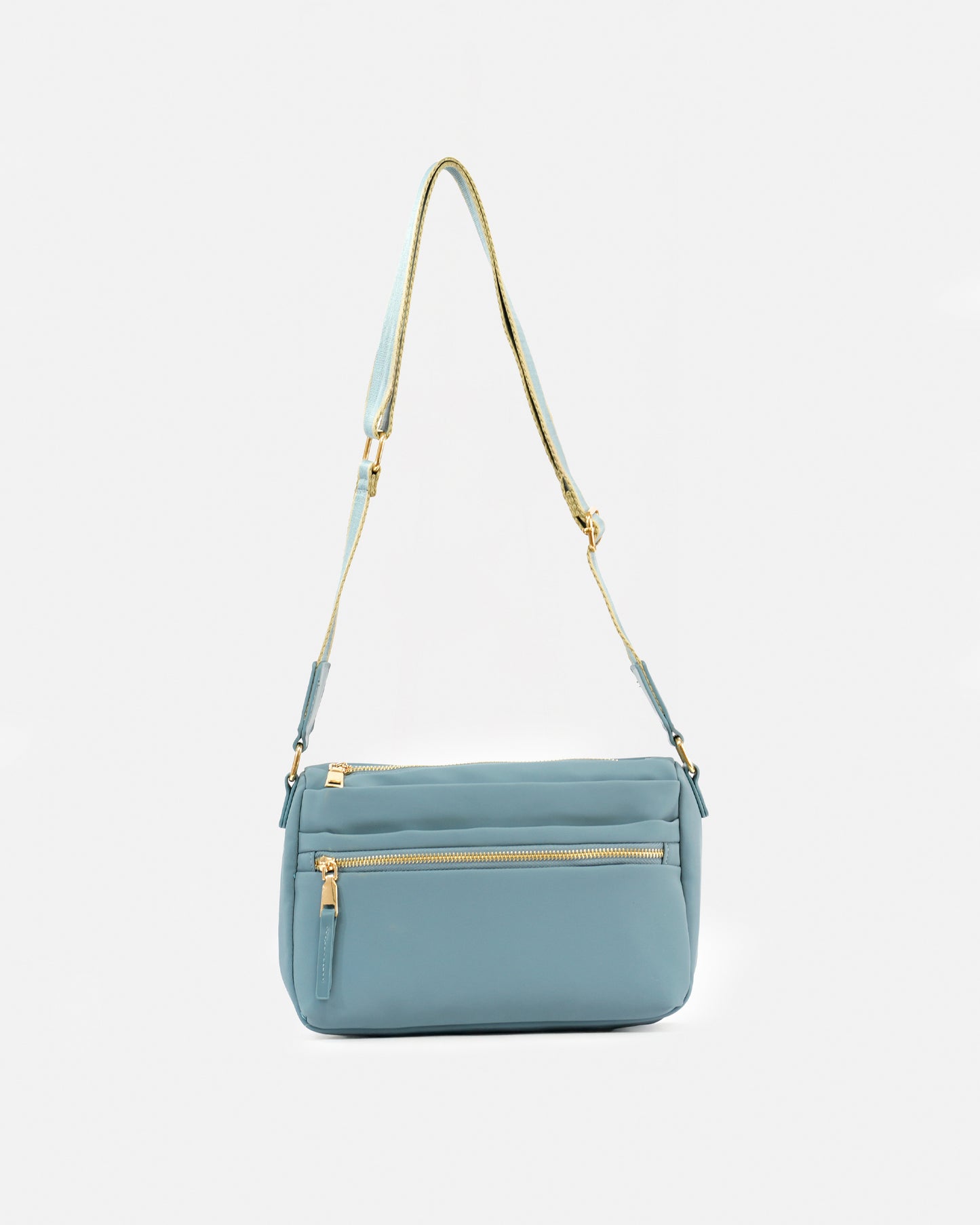 Nylon Sports Crossbody Bag with Adjustable Strap
