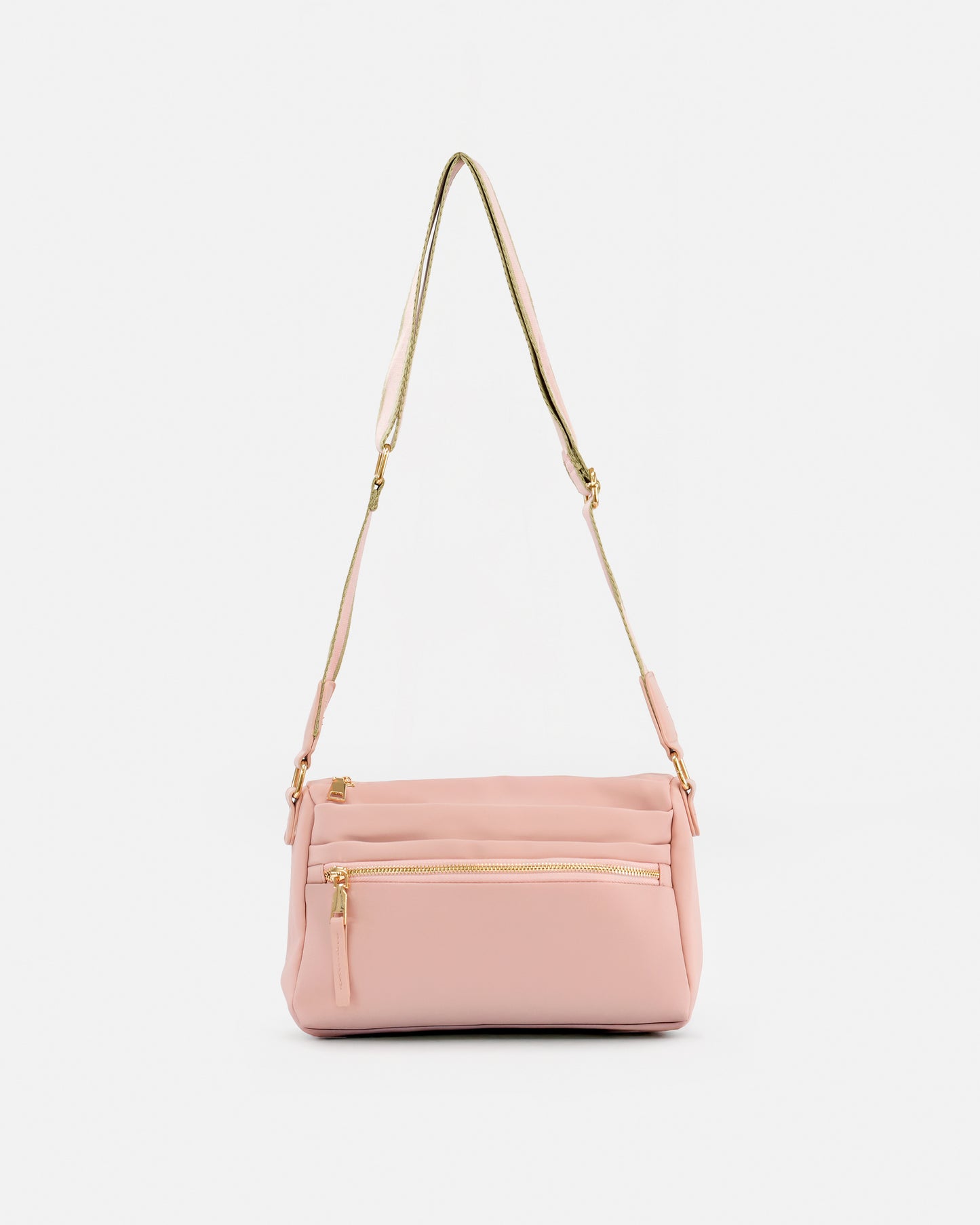 Nylon Sports Crossbody Bag with Adjustable Strap