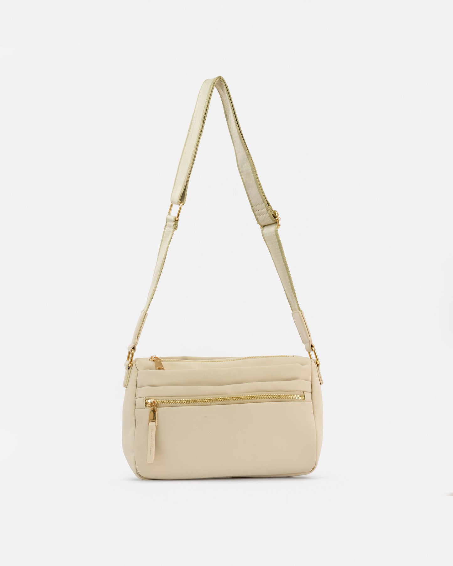 Nylon Sports Crossbody Bag with Adjustable Strap