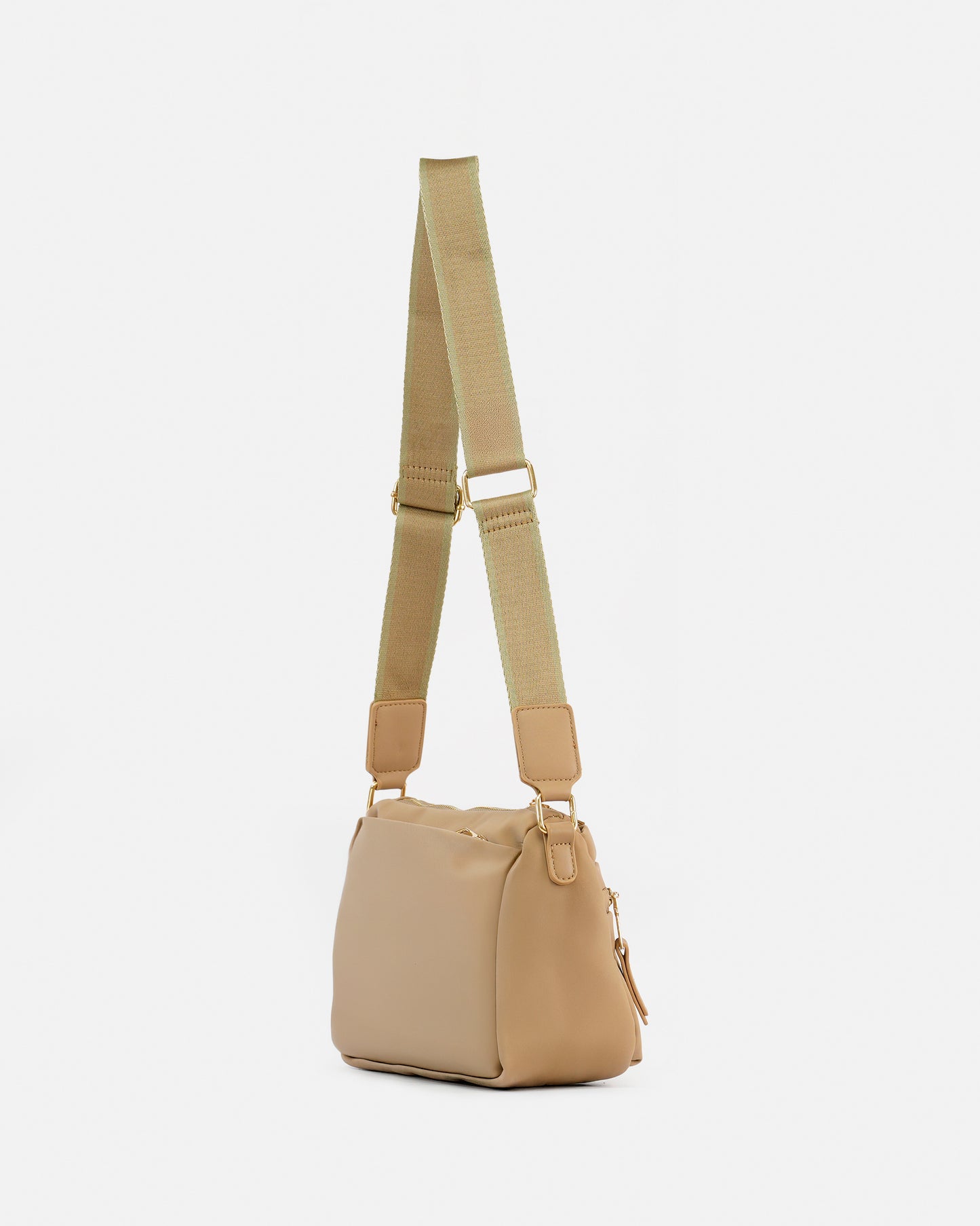 Nylon Sports Crossbody Bag with Adjustable Strap