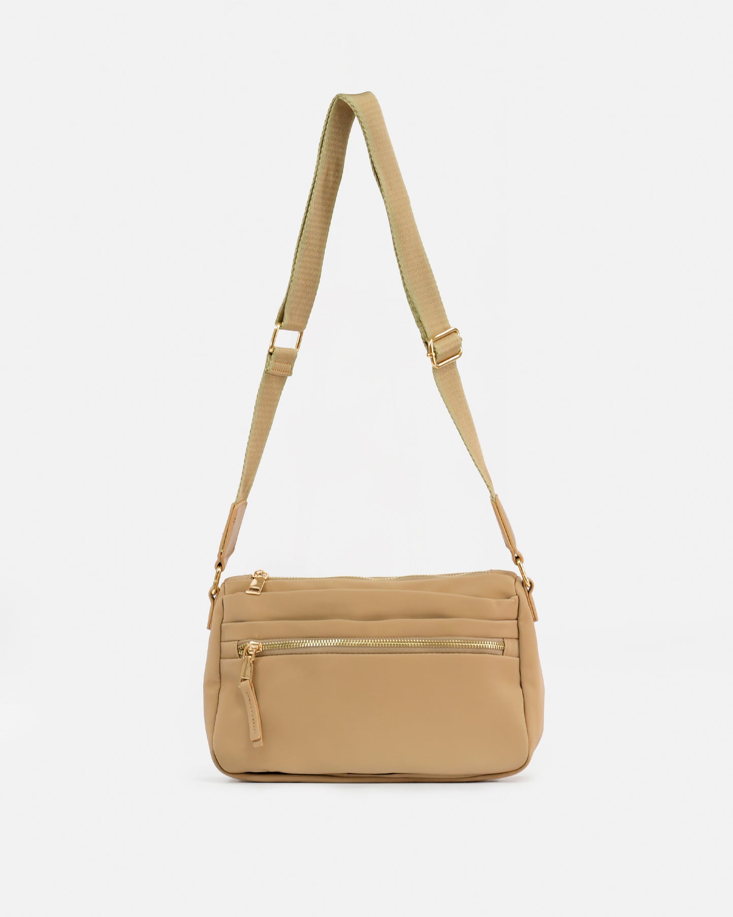 Nylon Sports Crossbody Bag with Adjustable Strap
