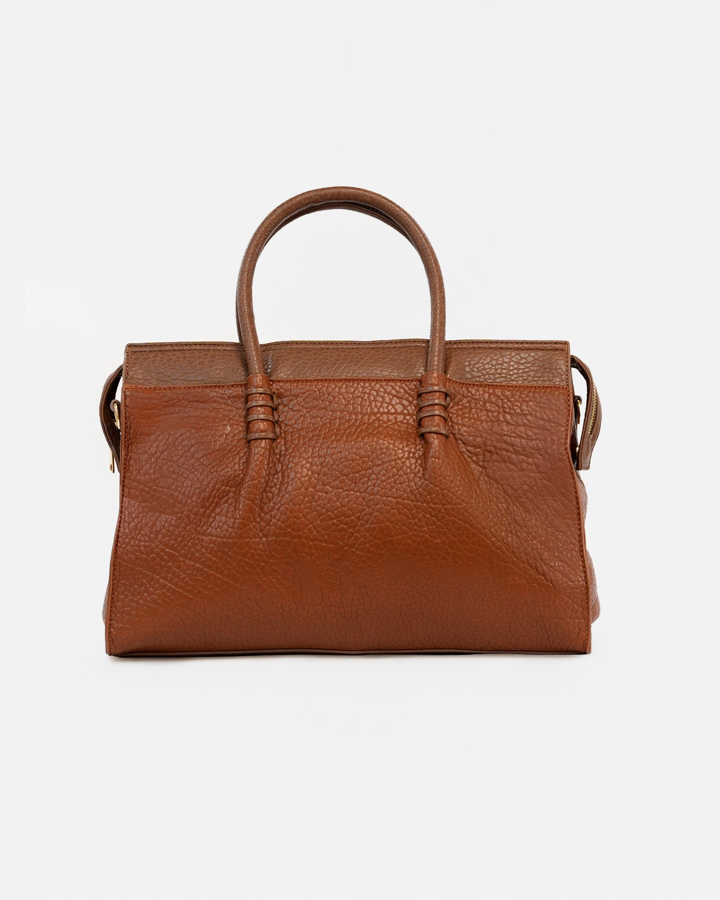 Bolso de Mano Texturizado y asa adicional para hombro