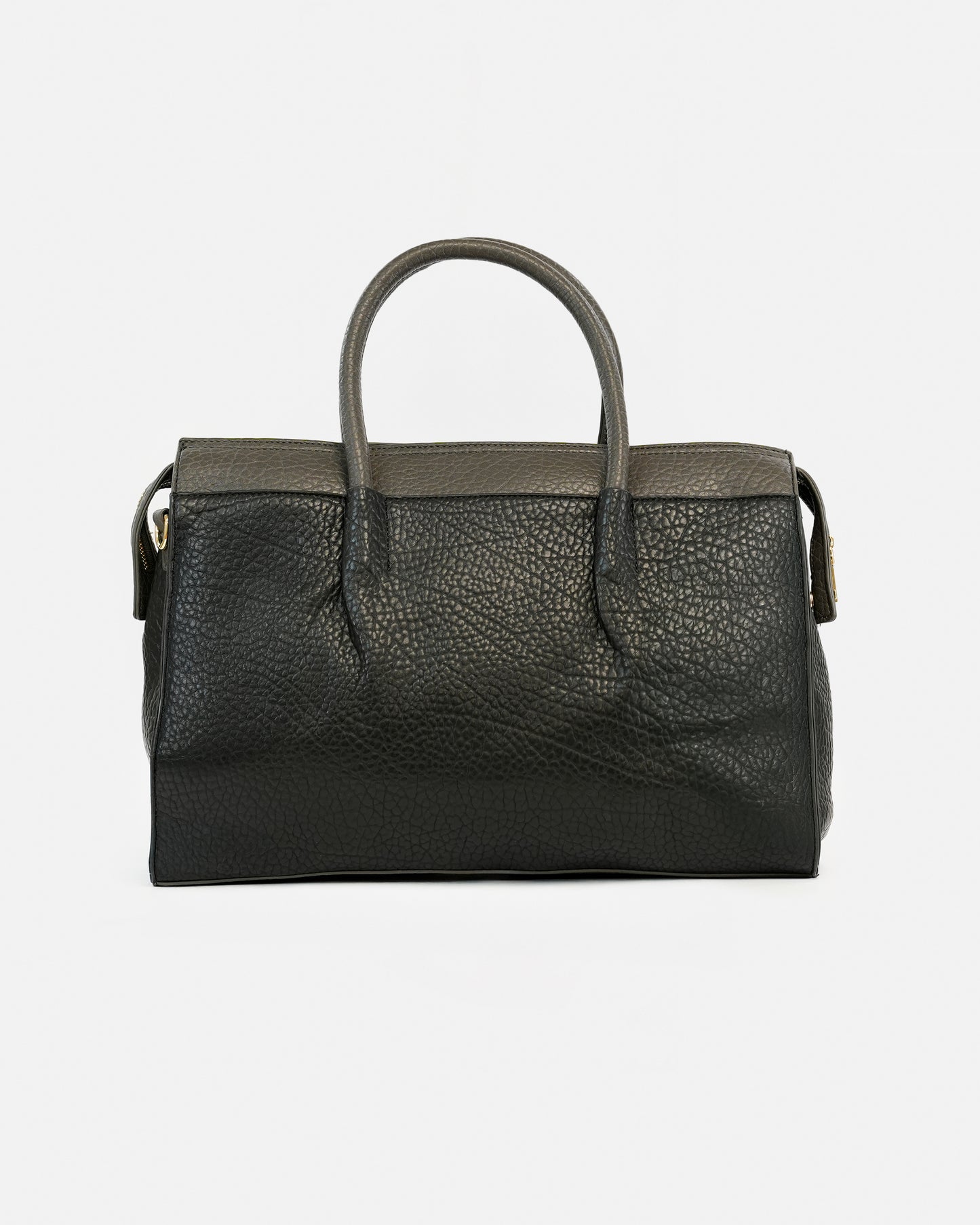 Bolso de Mano Texturizado y asa adicional para hombro
