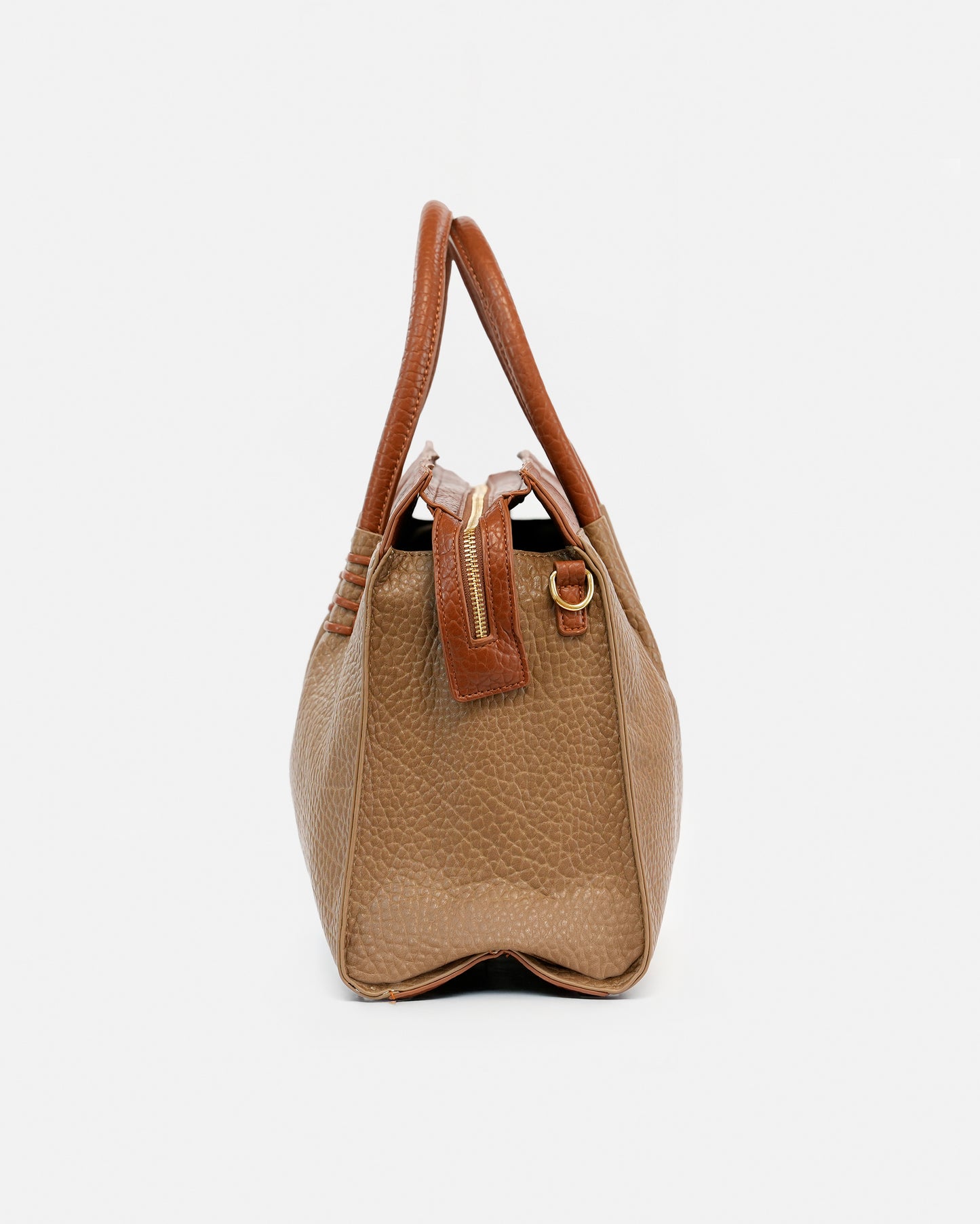 Bolso de Mano Texturizado y asa adicional para hombro