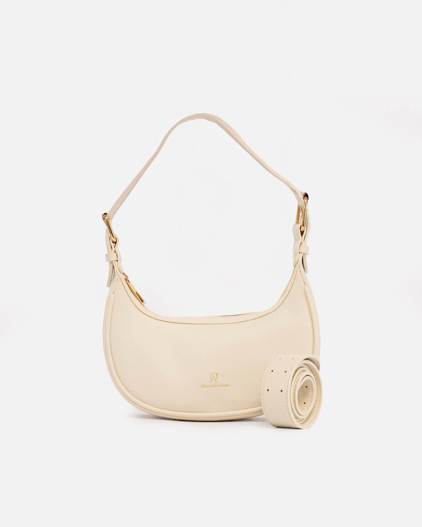Bolso de Hombro Tipo Baguette en Piel Sintética – Estilo Minimalista y Elegante