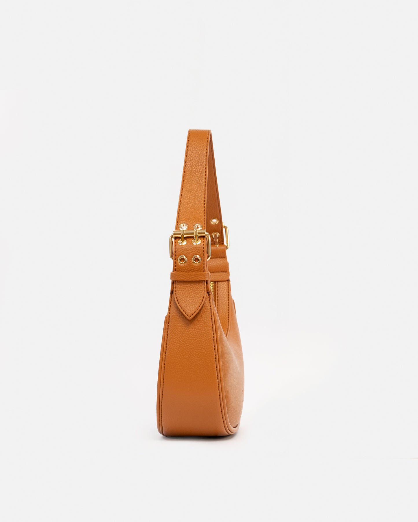 Bolso de Hombro Tipo Baguette en Piel Sintética – Estilo Minimalista y Elegante