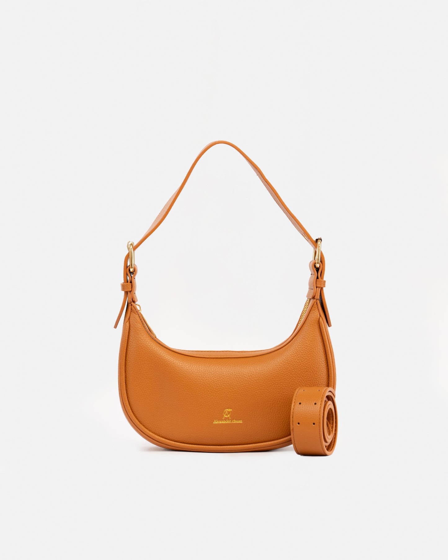 Bolso de Hombro Tipo Baguette en Piel Sintética – Estilo Minimalista y Elegante