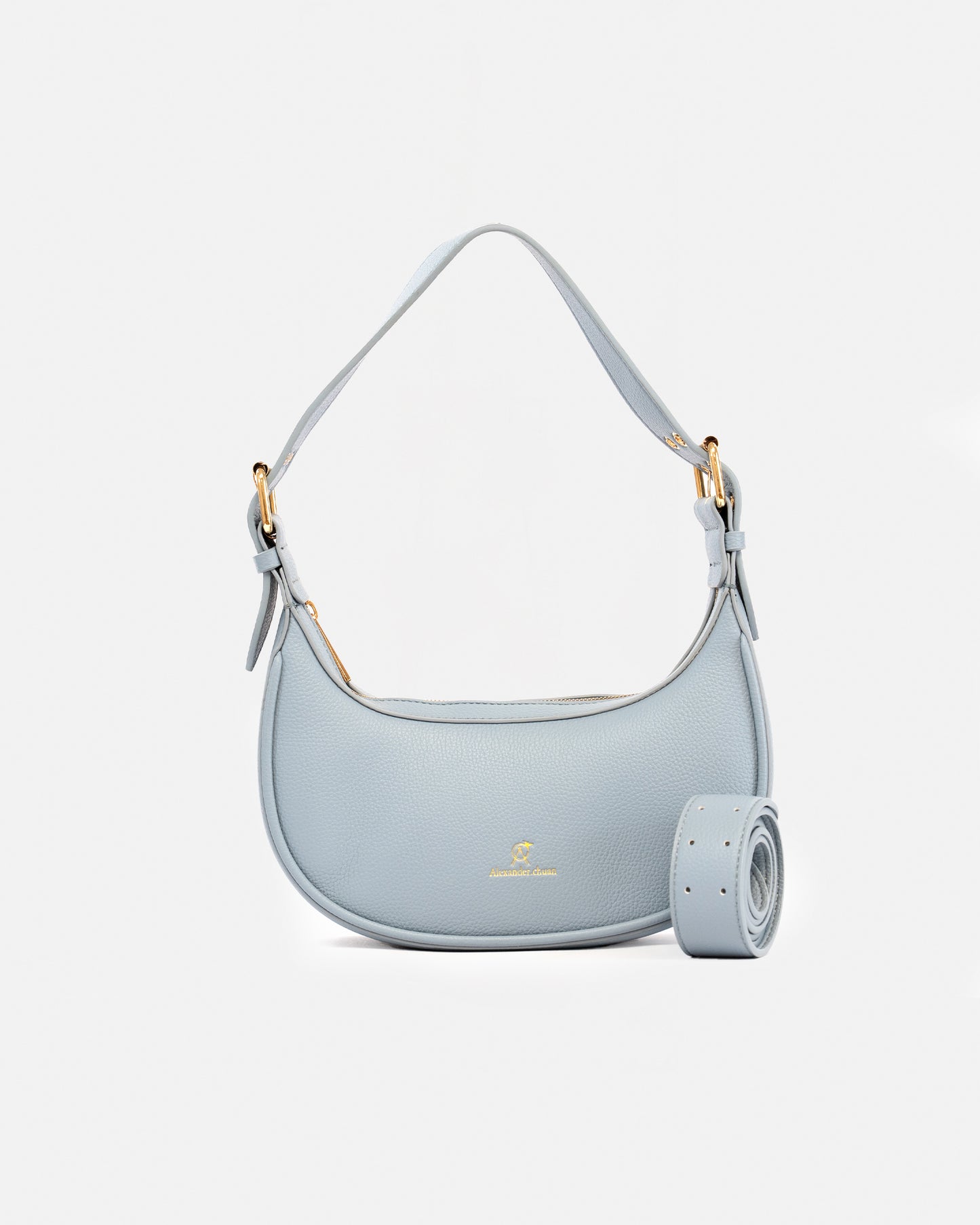 Bolso de Hombro Tipo Baguette en Piel Sintética – Estilo Minimalista y Elegante