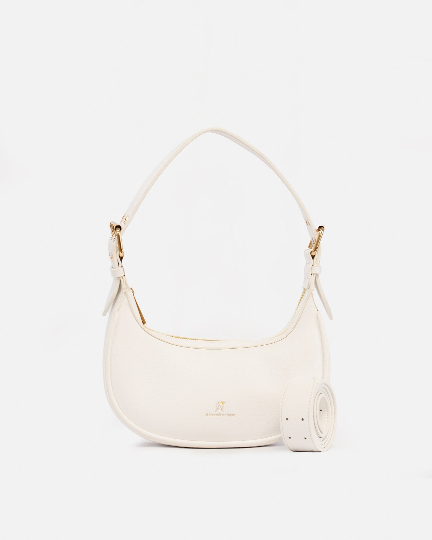 Bolso de Hombro Tipo Baguette en Piel Sintética – Estilo Minimalista y Elegante