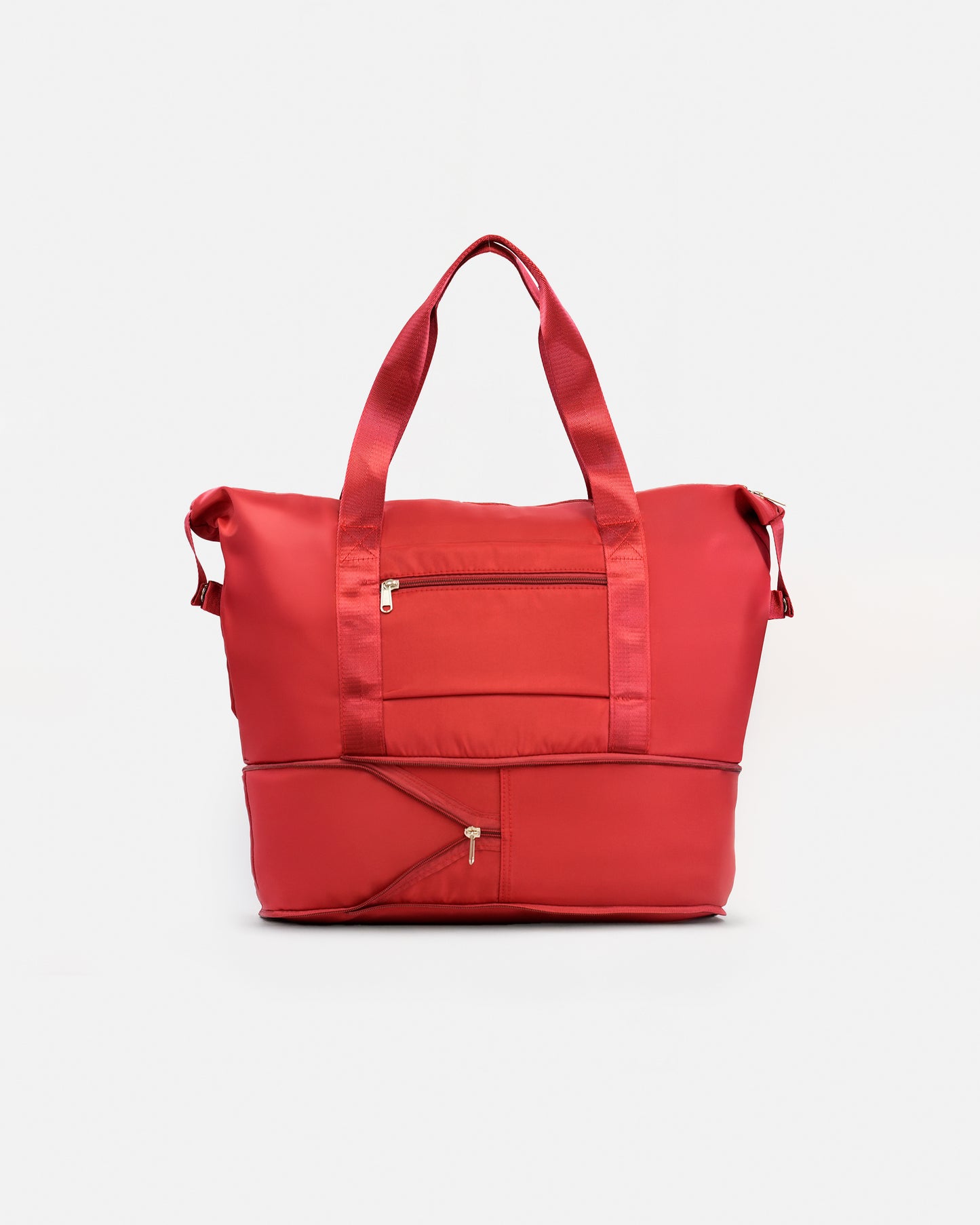Bolso de Viaje Extensible en Material Impermeable con Compartimento Inferior