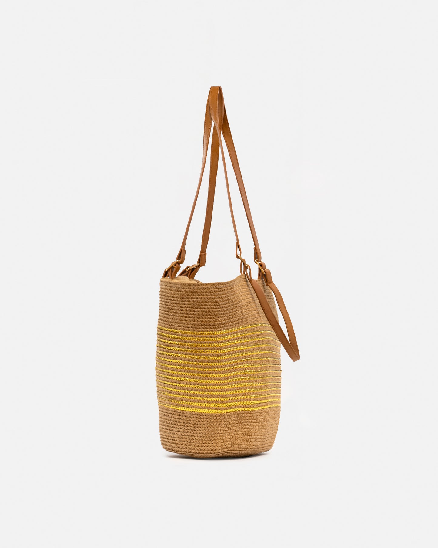 Bolso Capazo de Playa en Fibra Natural con Detalles – Estilo Verano