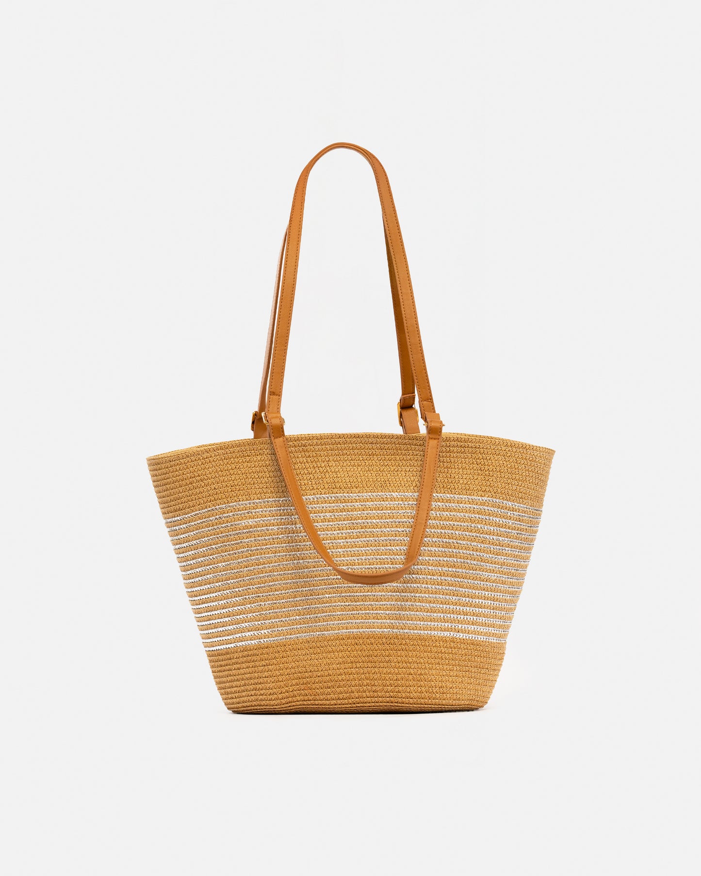 Bolso Capazo de Playa en Fibra Natural con Detalles – Estilo Verano