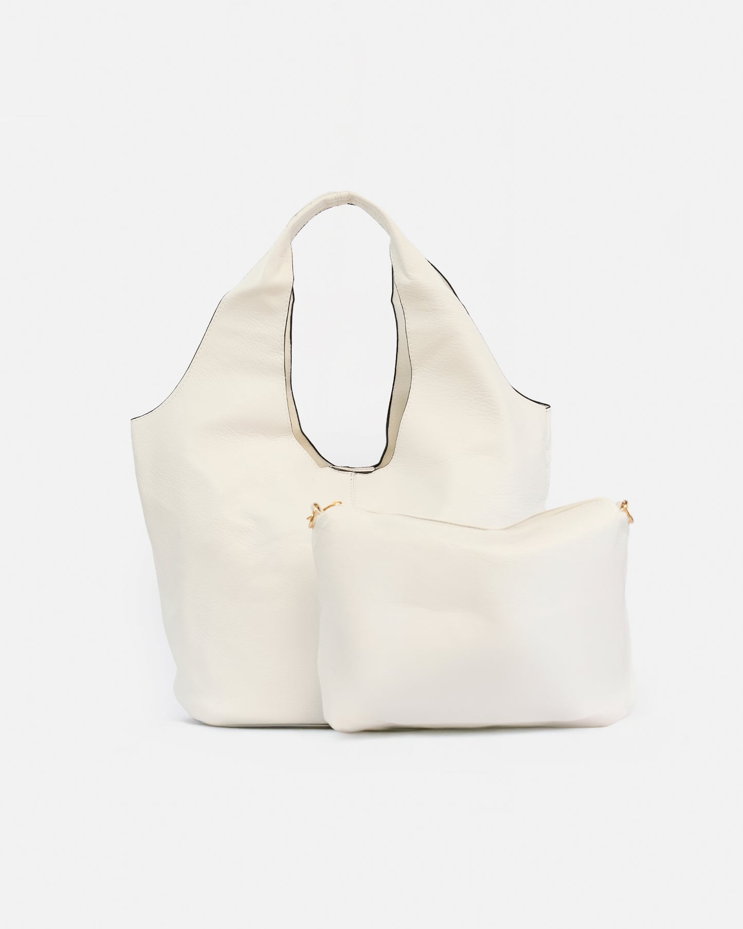 Minimalist Style Shopper Bag with Toiletry Bag Included