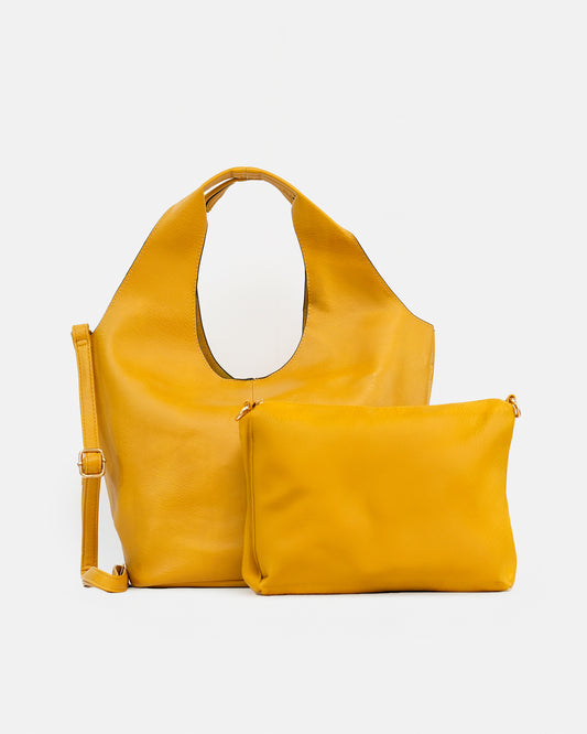 Minimalist Style Shopper Bag with Toiletry Bag Included