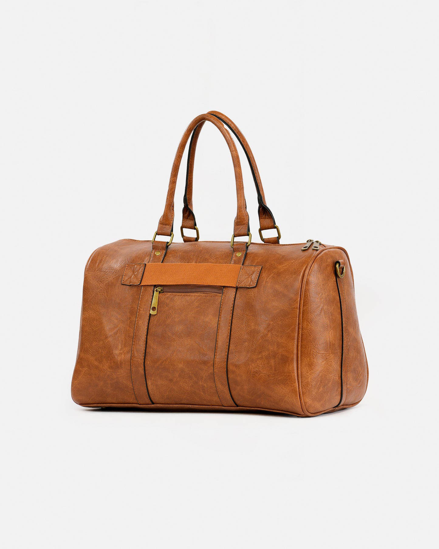 Bolso de Viaje Texturizado con Doble Asa y Bandolera Ajustable
