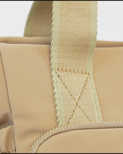 Bolso Tote de Nylon Impermeable con Correa Extraíble