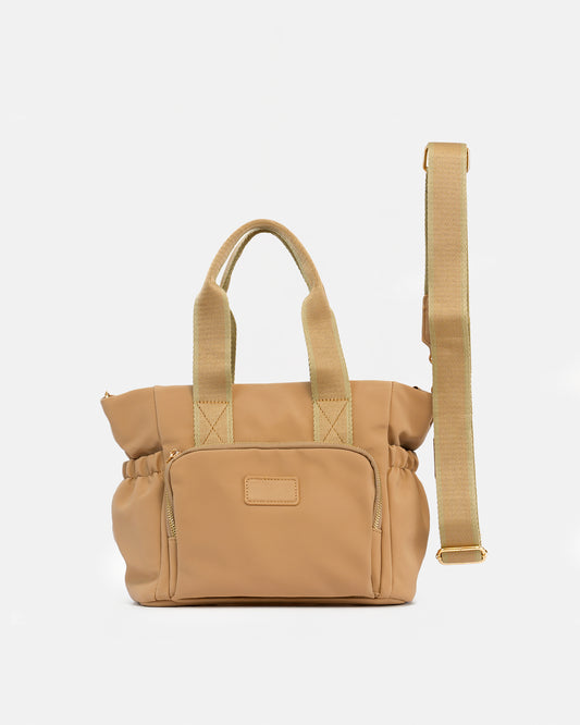 Bolso Tote de Nylon Impermeable con Correa Extraíble