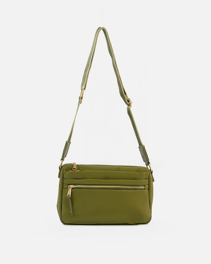 Nylon Sports Crossbody Bag with Adjustable Strap