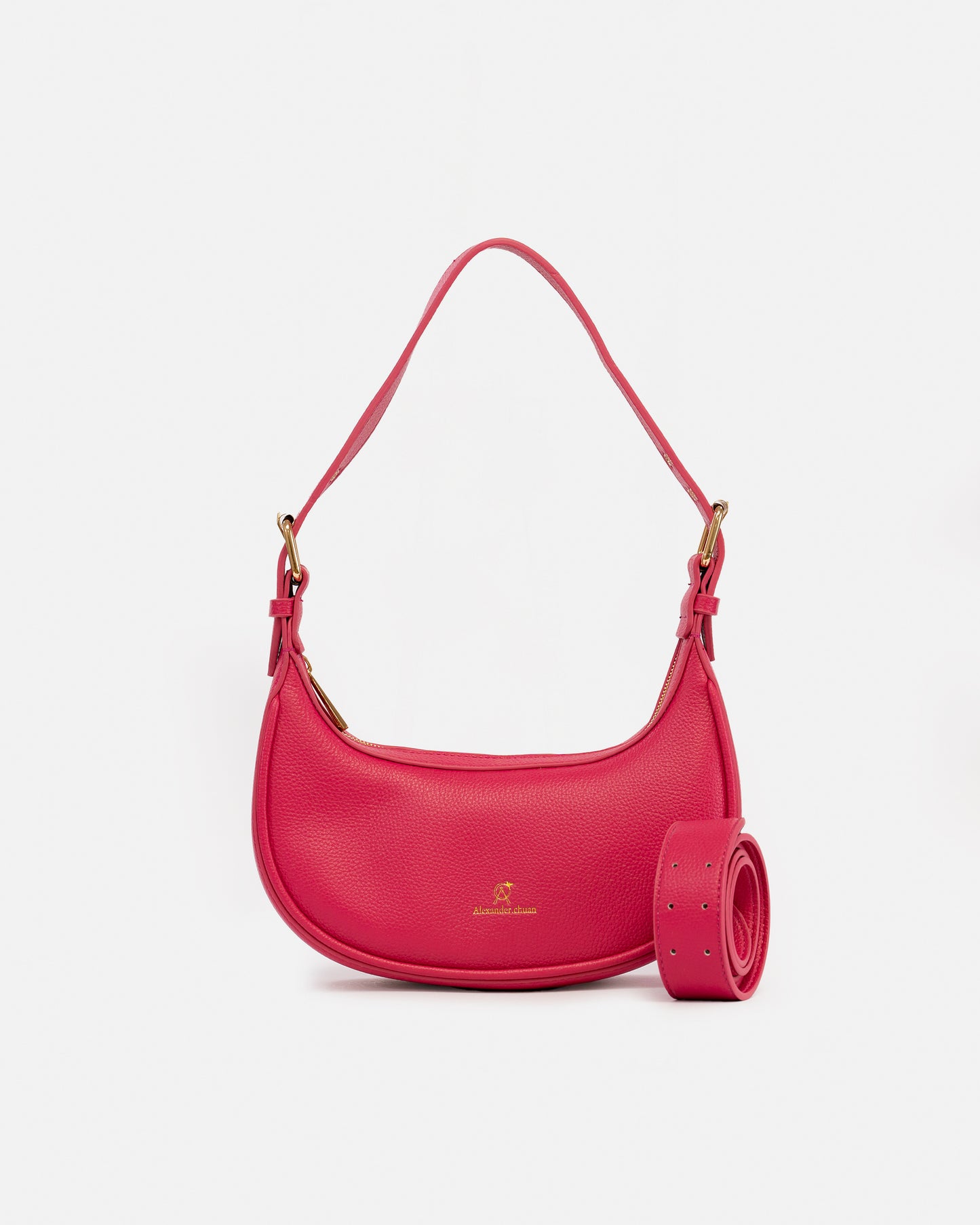 Bolso de Hombro Tipo Baguette en Piel Sintética – Estilo Minimalista y Elegante