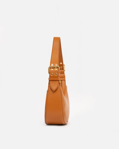 Bolso de Hombro Tipo Baguette en Piel Sintética – Estilo Minimalista y Elegante