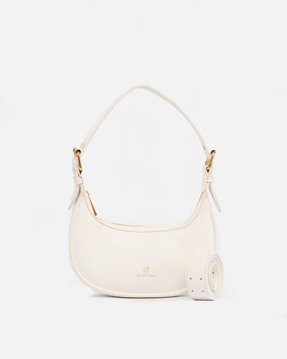 Bolso de Hombro Tipo Baguette en Piel Sintética – Estilo Minimalista y Elegante
