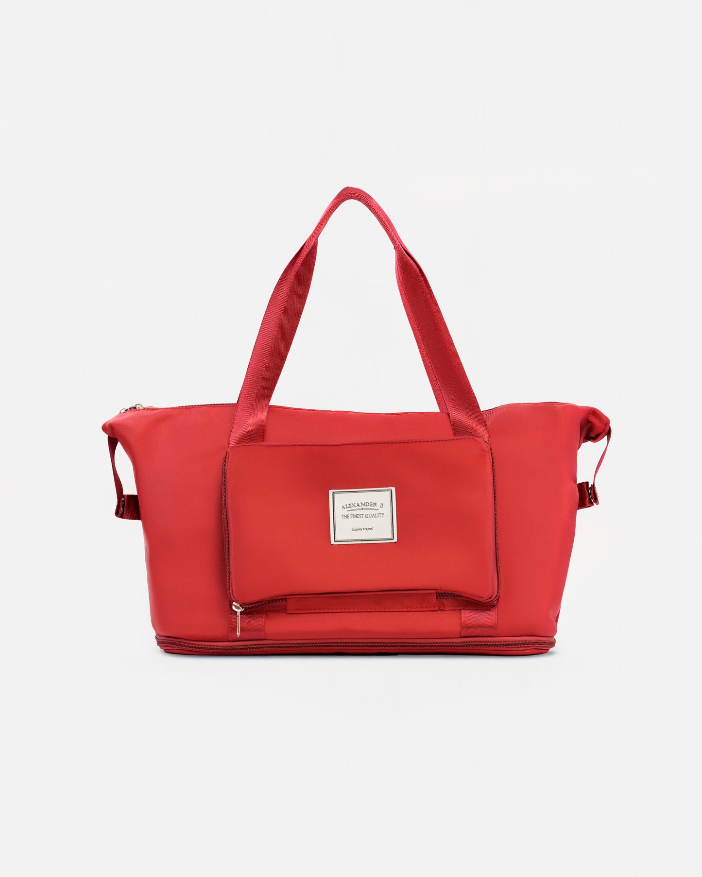 Bolso de Viaje Extensible en Material Impermeable con Compartimento Inferior